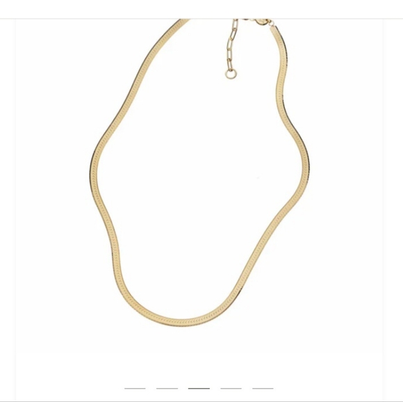 Jennifer Zeuner NWT  Karli Necklace in Gold - Picture 6 of 10